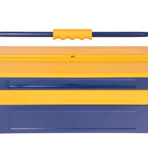 جعبه ابزار فلزی سه طبقه 50 سانتی گلکسی وان مدل 503